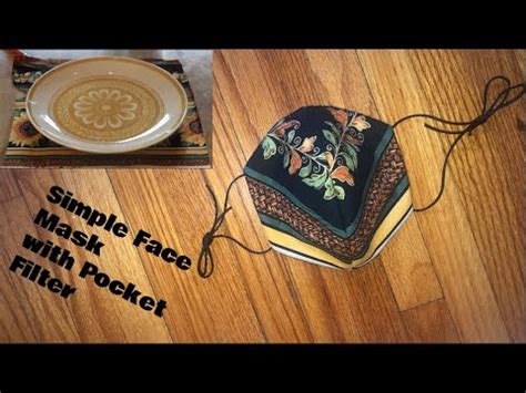 Face Mask Using a Plate for a Pattern 的图像结果