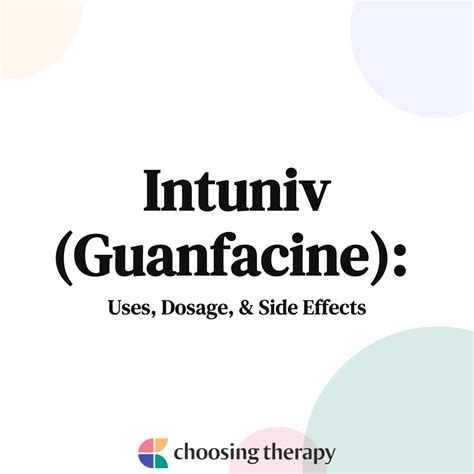Guanfacine For Anxiety