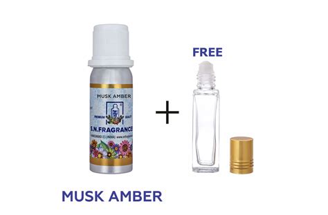 Musk Amber Attar 25GM – Musky, Sweet Amber & Balsamic Fragrance – Meena ...