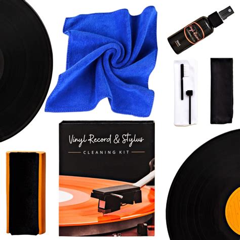Vinyl Record Cleaning Kit | Complete Vinyl Record Cleaner System with ...
