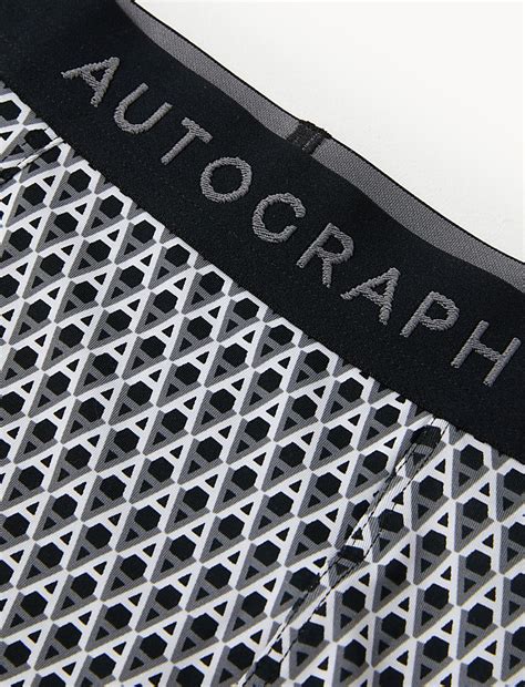 Buy 3pk Microskin Assorted Pattern Trunks at Marks & Spencer