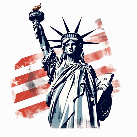 Premium Vector | American independence day clip art