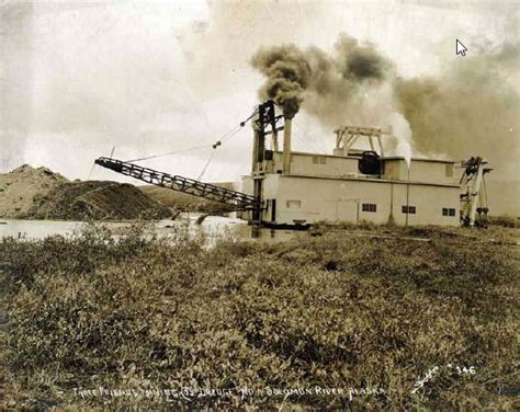 The Old Ways: The monster gold dredges multi-story machines built in ...