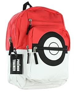 Buy BIOWORLD Pokemon Pokeball Backpack with Trainer Bag Charm at Amazon.in