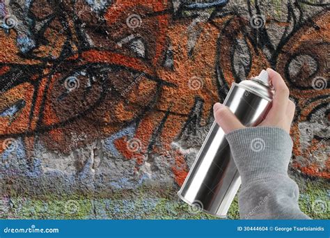 Graffiti Spray Cans Urban Paint Design Stock Photography ...