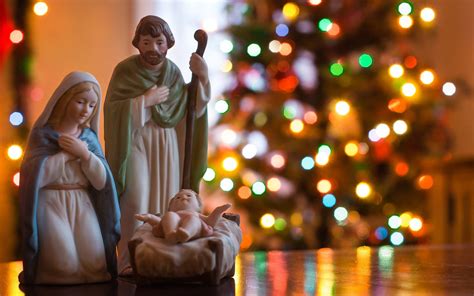 The Nativity Scene Wallpaper