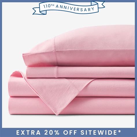 Company Cotton™ Jersey Knit Sheet Set | The Company Store | King sheet ...