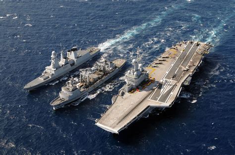 French Navy Power: Charles De Gaulle & Forbin Frigate in HD