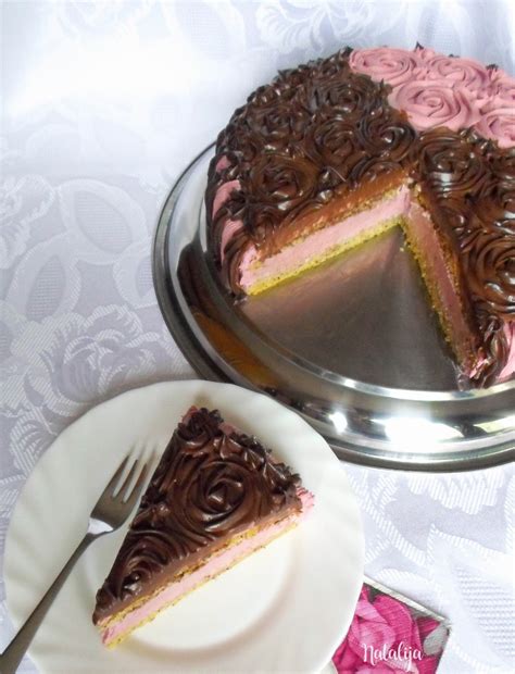 Torta od malina sa čoko-ganache kremom - Mystic Cakes