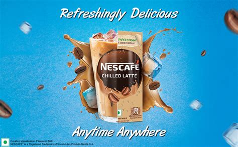 Nescafe Ready To Drink Coffee Flavoured Milk, Iced Latte, 180 ml Tetra ...