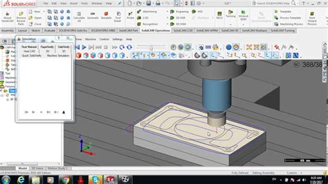 Image result for SolidWorks SolidCAM Simulation Tutorial