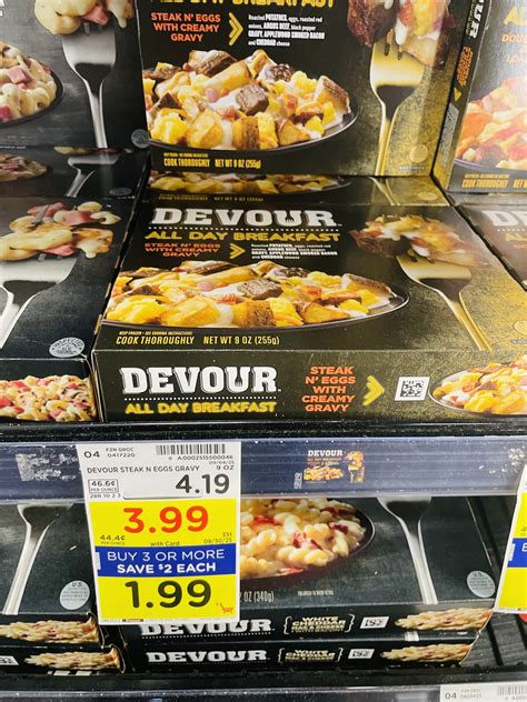 Devour Frozen Meals as low as $1.99! - Kroger Krazy