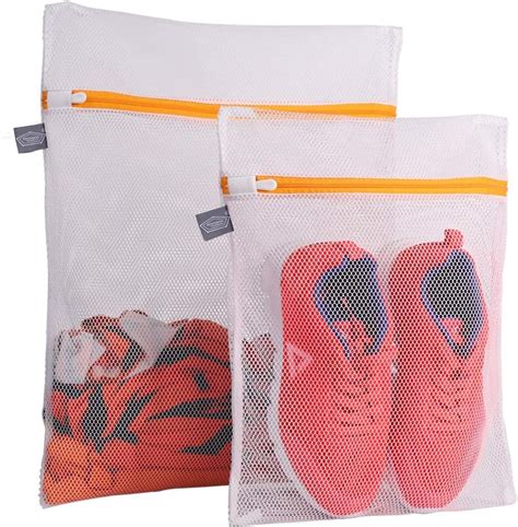 Amazon.com: Kimmama Set of 2 Delicates Laundry Bags,Durable Zipper Mesh ...
