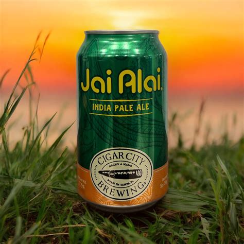 CIGAR CITY JAI ALAI INDIAN PALE ALE LATA 35 cl – HIDDEN BEERS