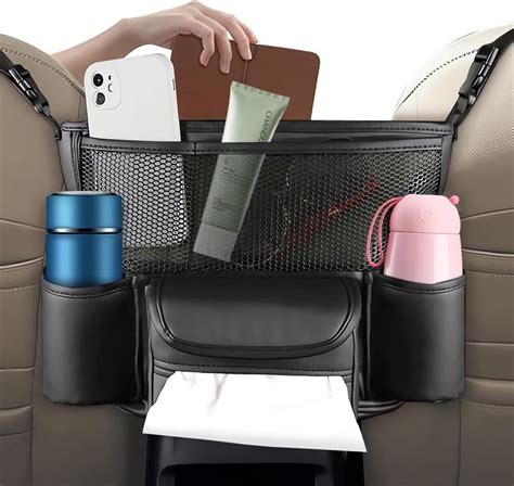 Lucario Pocket Bag Holder, Multi-Function Car Organizer with Cup Holder ...