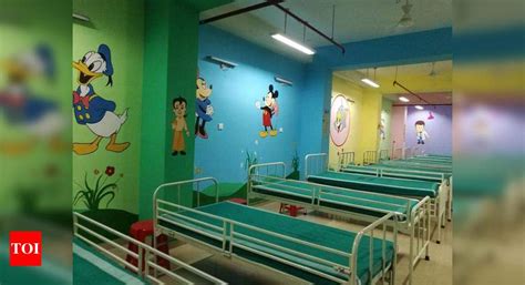 ‘Rainbow bedsheets’ light up paediatric ward here | Thiruvananthapuram ...