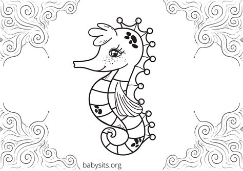 Free printable colouring pages of sea animals