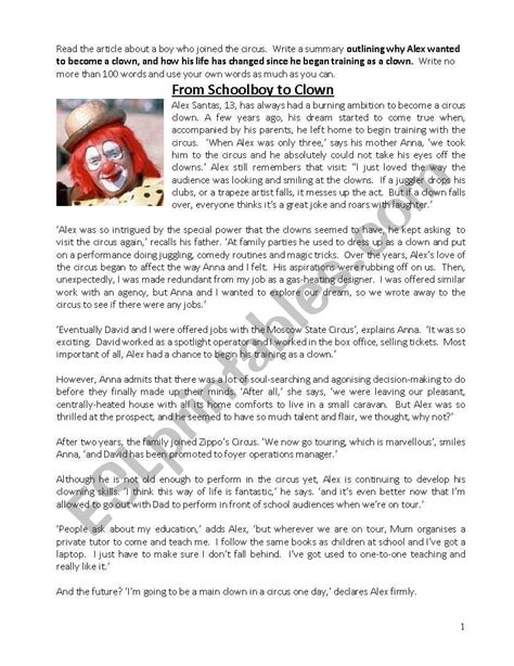 Image result for Summary Writing Examples