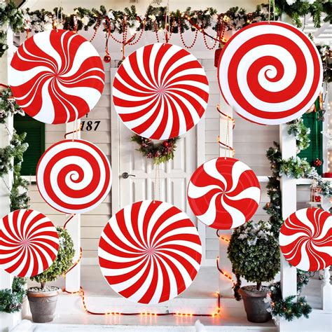 Amazon.com: 16 Pcs Outdoor Holiday and Christmas Hanging Porch and Tree ...