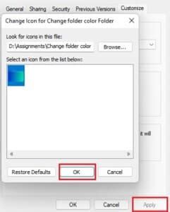 Image result for How to Change File Color