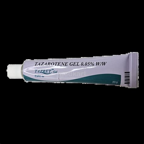 TAZRET GEL 20 GM Price, Uses, Side Effects & Substitutes | Medkart