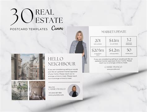 30 Real Estate Postcard Templates | Real Estate Farming Post Card ...