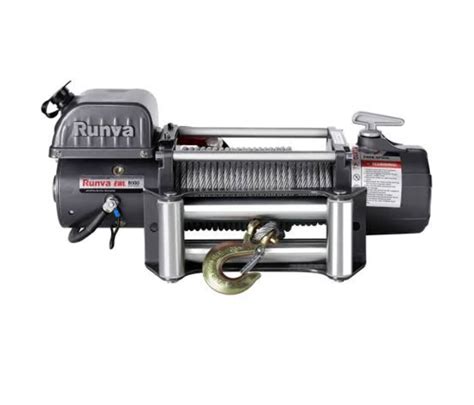 RUNVA EWK 8000U 12v Electric winch (3636kg) : Amazon.in: Industrial ...