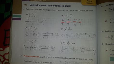 aplica las propiedades de las operaciones y resuelve los siguientes ...