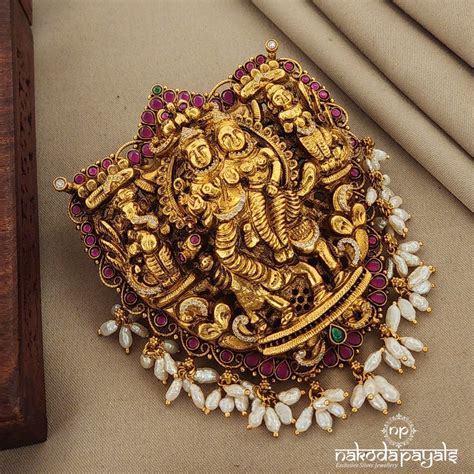 Silver Gold Plated Pendants – Page 2 – Nakoda Payals