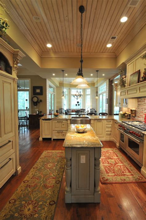 Long Narrow Kitchen With Island - Dream House