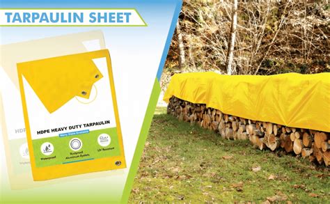 SR TRENDS Tarpaulin Sheet Waterproof Tirpal Heavy Duty Poly Tadpatri ...