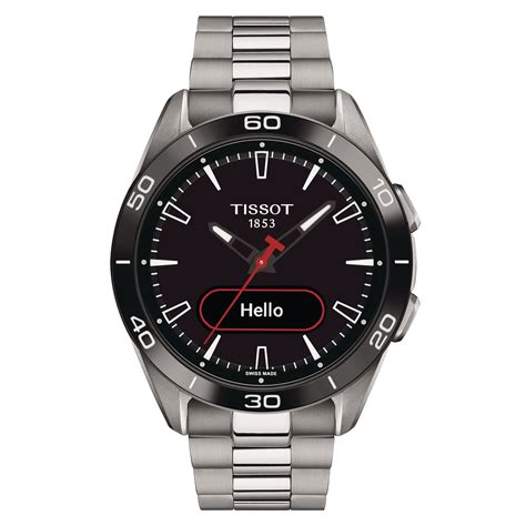 Tissot T-Touch Connect Sport Black Dial Men 43.75mm