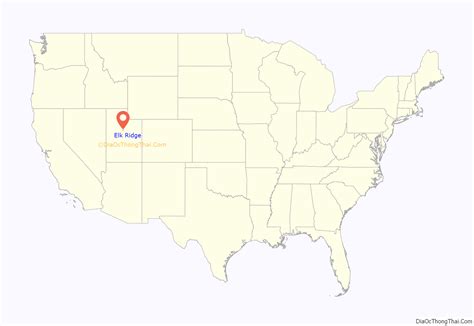 Map of Elk Ridge city - Thong Thai Real