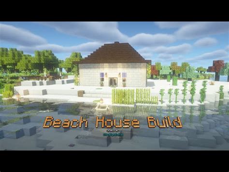 Image result for Beachy Minecraft House Tutorial