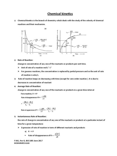 Image result for Reaction rate constant Chemical Kinetics Tutorials