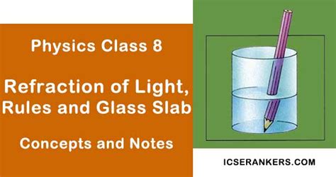 Image result for Refraction Class 8
