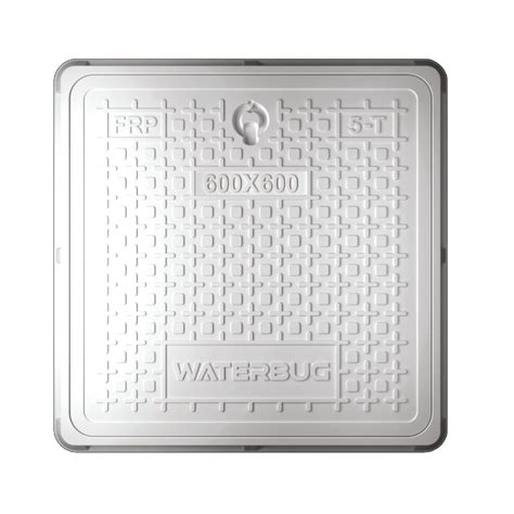 LUXART Heavy Fiber Reinforced Polymer- FRP 5 TON Manhole Cover 24 x 24 ...