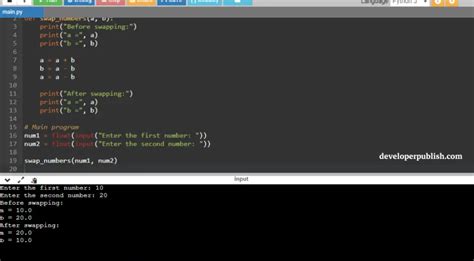 Image result for Swap Value Using Split Function in Python