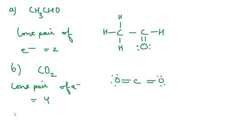 SOLVED: Which of the following molecules has no lone pairs of electrons ...