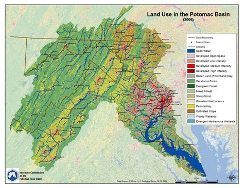 Potomac River On Full Map