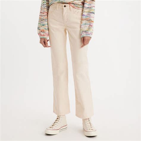 Cream Wide Leg Jeans - BrandAlley