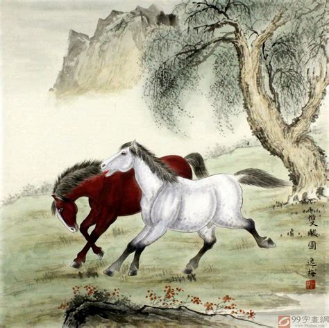 骏马简笔画 的图像结果