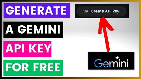 How To Create A Gemini API Key For Free? [in 2025] - YouTube