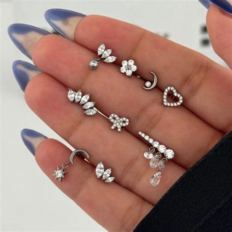 Serenity helix studs – Sickdripzstore