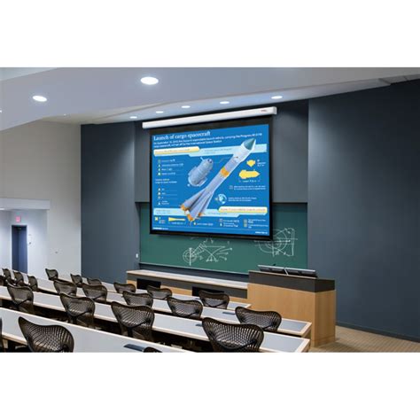 Liberty Grandview 100" (4:3) CNV. Series Synchro Motor Motorized with ...