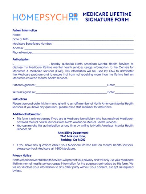 Fillable Online Medicare Lifetime Beneficiary Claim Authorization ...