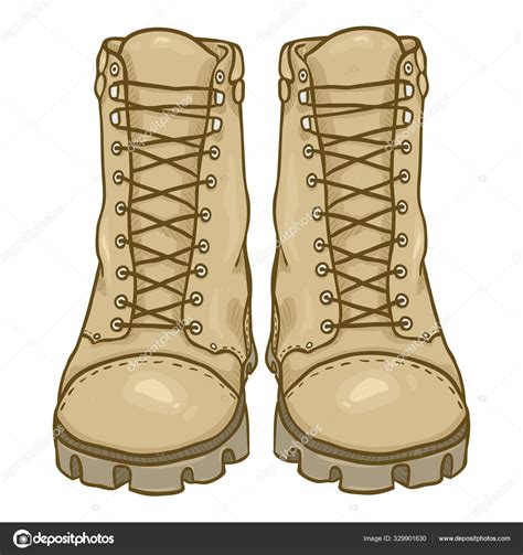 Combat Boots Cartoon
