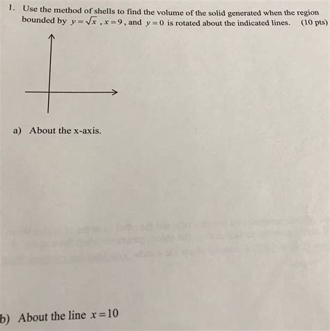 Volume by Shells Calculus 的图像结果