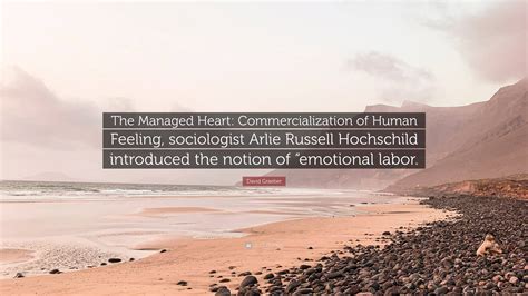 David Graeber Quote: “The Managed Heart: Commercialization of Human ...