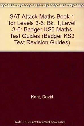 SAT Attack Maths Book 1 for Levels 3-6: Badger KS3 Maths Test Guides ...